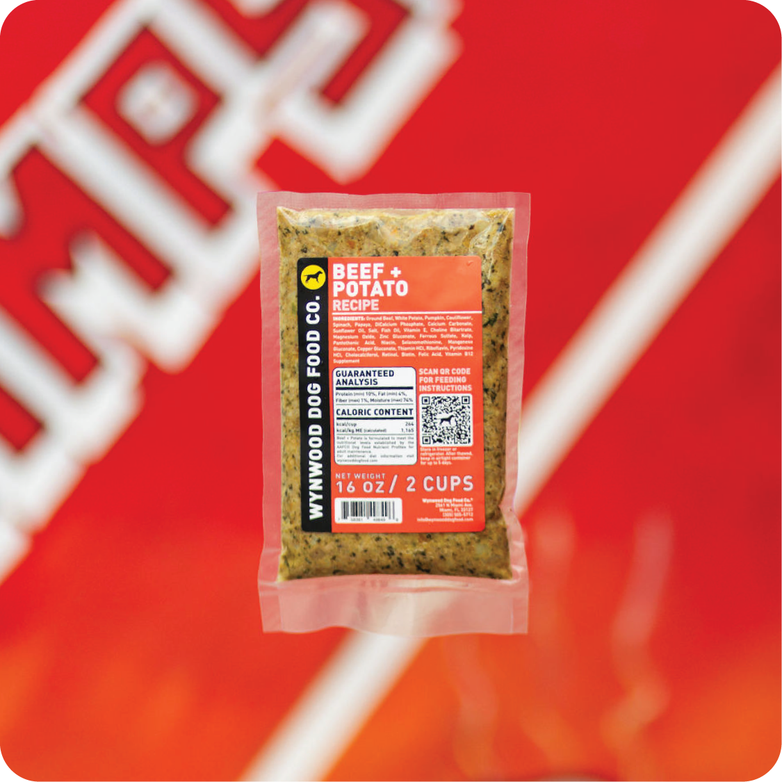 Beef Potato Dog Food Fresh Complete Balanced Diet