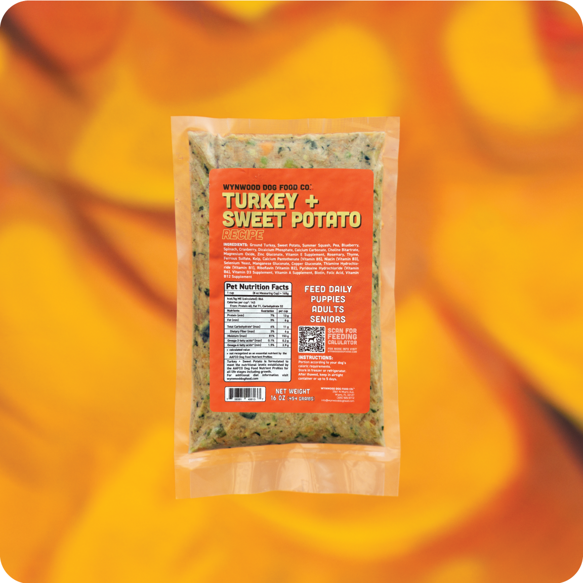TURKEY + SWEET POTATO